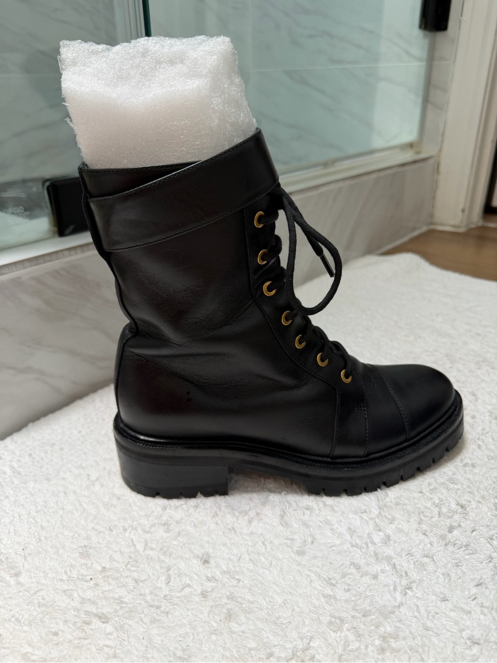Balmain Ranger Combat Boots - Picture 4 of 15